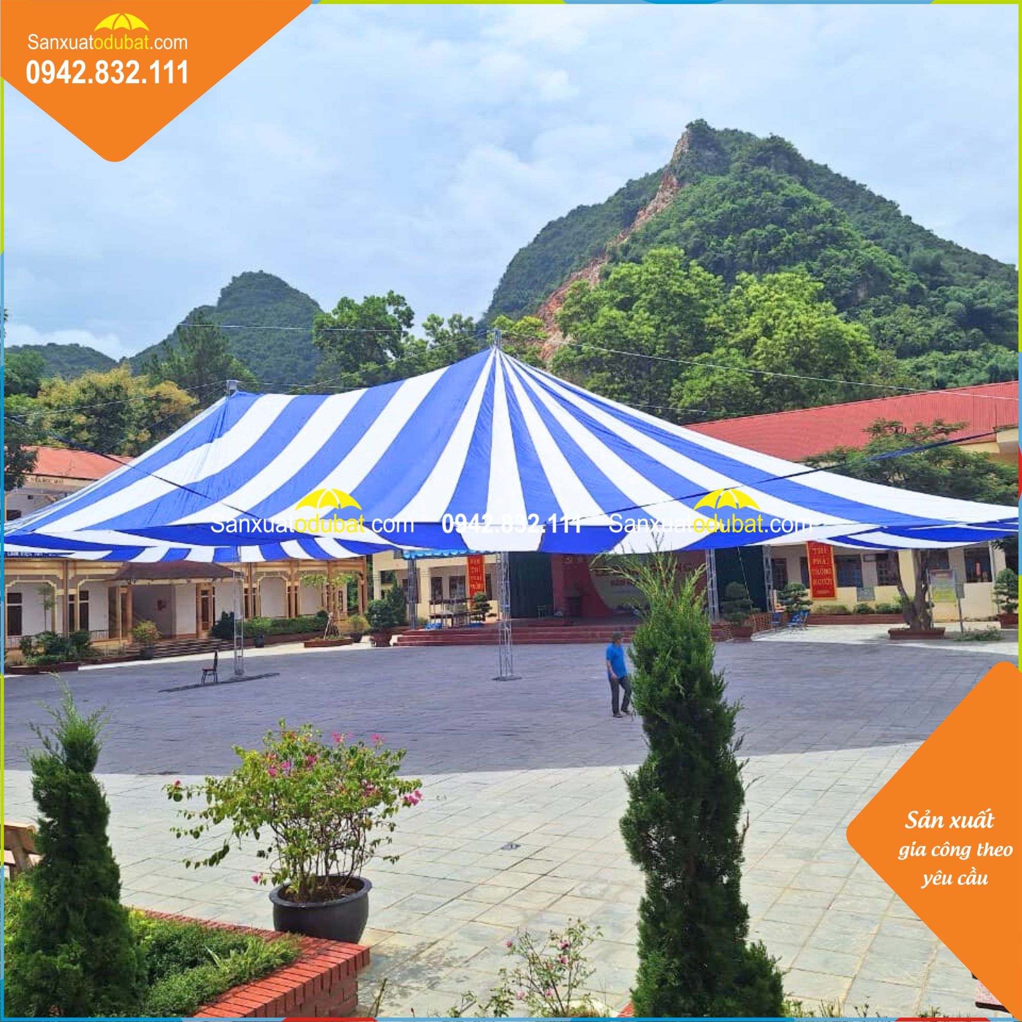 Dù elip che nắng sân trường - Image 6